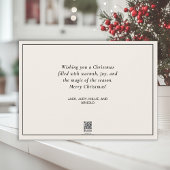 Cartes Pour Fêtes Annuelles Festive Village hiver neige Noël