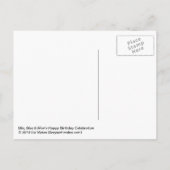 Cartes Pour Fêtes Annuelles Fête d’anniversaire heureuse de Mic, Mac et Moe (Dos)