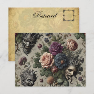 Cartes Pour Fêtes Annuelles Fête d'anniversaire - Gothique victorien Floral