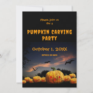 Cartes Pour Fêtes Annuelles Fête de découpage de citrouilles halloween Citroui