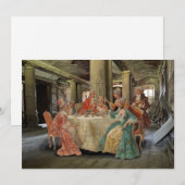 Cartes Pour Fêtes Annuelles Fête de fantaisie (Devant / Derrière)