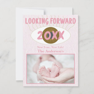 Cartes Pour Fêtes Annuelles Fête de la famille rose