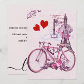 Cartes Pour Fêtes Annuelles fête de la Saint-Valentin (Devant / Derrière)