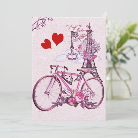 Cartes Pour Fêtes Annuelles fête de la Saint-Valentin (Debout devant)