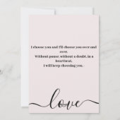 Cartes Pour Fêtes Annuelles fête de la Saint-Valentin (Dos)