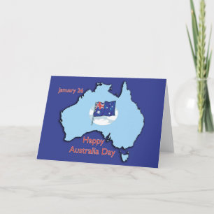 Cartes Pour Fêtes Annuelles Fête de l'Australie 26 janvier