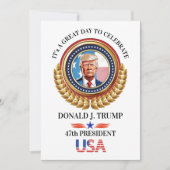 Cartes Pour Fêtes Annuelles Fête de l'inauguration (Devant)