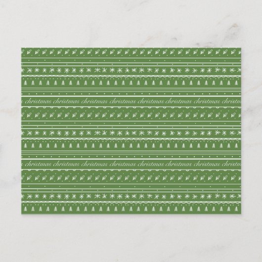 Cartes Pour Fêtes Annuelles Fête de Noël (Devant)