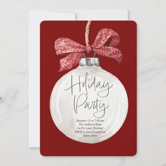 Cartes Pour Fêtes Annuelles Fête de Noël (Devant)