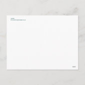 Cartes Pour Fêtes Annuelles Fête de Noël de Mme Beeton (Dos)