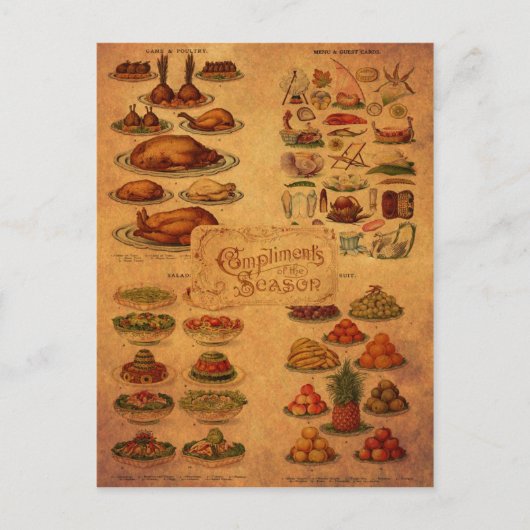 Cartes Pour Fêtes Annuelles Fête de Noël de Mme Beeton (Devant)