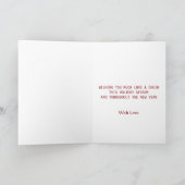 Cartes Pour Fêtes Annuelles Fête de Noël décorative (Intérieur)