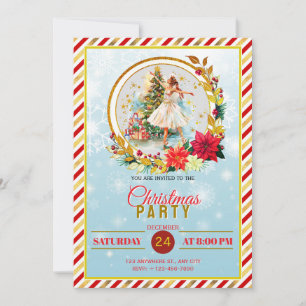 Cartes Pour Fêtes Annuelles Fête de Noël élégante Casse-Noisette