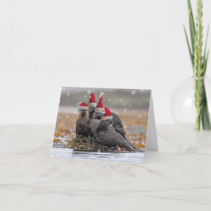 Cartes Pour Fêtes Annuelles Fête de Noël Otter