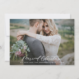 Cartes Pour Fêtes Annuelles Fête de Noël peinte de Noël au mariage
