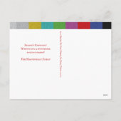 Cartes Pour Fêtes Annuelles Fête de Noël Retro Modern (Dos)