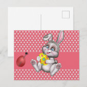 Cartes Pour Fêtes Annuelles Fête de Pâques (Devant / Derrière)