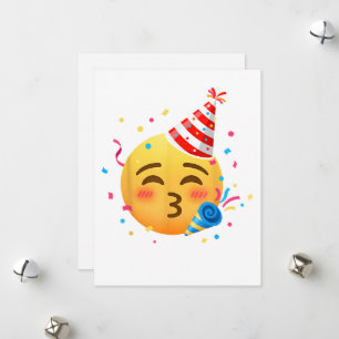 Cartes Pour Fêtes Annuelles Fête d'émoticônes drôles