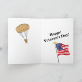 Cartes Pour Fêtes Annuelles Fête des anciens combattants de l'Air Borne (Intérieur)