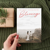 Cartes Pour Fêtes Annuelles Fête des Bénédictions à la main