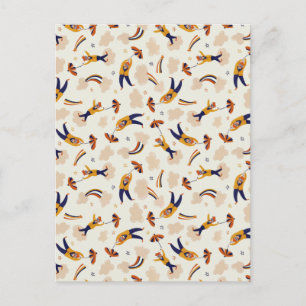 Cartes Pour Fêtes Annuelles Fête des clowns du Carnaval de cirque vintage