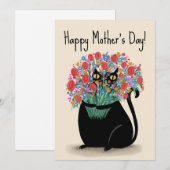 Cartes Pour Fêtes Annuelles Fête des Mères (Devant / Derrière)