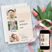 Fête des mères Forme Abstraite moderne 3 Photo mod