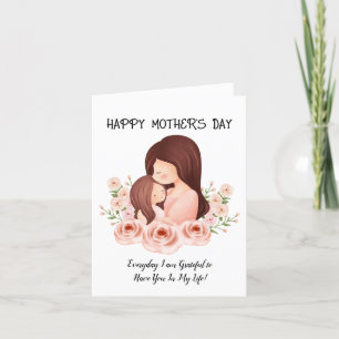 Cartes Pour Fêtes Annuelles fête des mères mère et fille