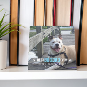 Cartes Pour Fêtes Annuelles Fête des Pères De Votre Chien Photo Plat