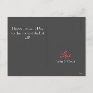 Cartes Pour Fêtes Annuelles Fête des Pères personnalisée, papa de l'année