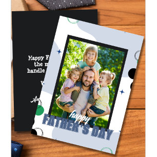 Cartes Pour Fêtes Annuelles Fête des pères photo surnuméraire mais adoré