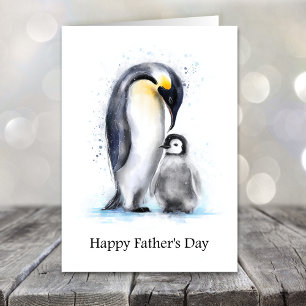 Cartes Pour Fêtes Annuelles Fête des pères pingouin