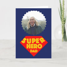 Fête des pères Super Hero Papa