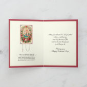 Cartes Pour Fêtes Annuelles Fête des Soeurs Catholiques Valentines Vierge Mari (Intérieur)