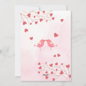 Cartes Pour Fêtes Annuelles fête des valentines (Dos)