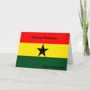 Cartes Pour Fêtes Annuelles Fête du drapeau du Ghana
