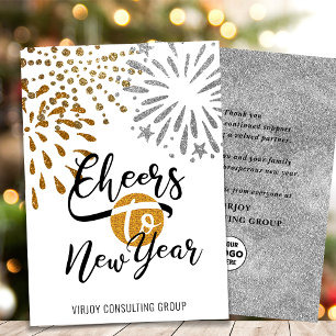 Cartes Pour Fêtes Annuelles Fête du Nouvel An Festivals Entreprise moderne