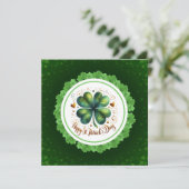 Cartes Pour Fêtes Annuelles Fête du shamrock (Debout devant)