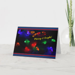 Cartes Pour Fêtes Annuelles Fête fée Noël lumières hiver neige