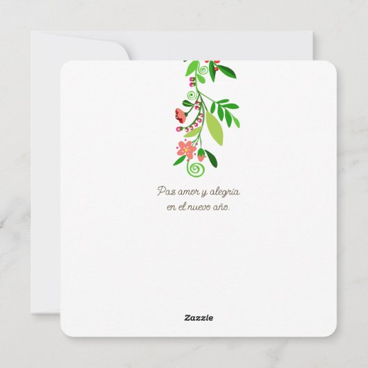 Cartes Pour Fêtes Annuelles Fête Moderne Ange Folklorique Espagnol Plat (Dos)