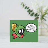 Cartes Pour Fêtes Annuelles Fête "Outthis World" MARVIN MARTIAN™ (Debout devant)