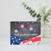Cartes Pour Fêtes Annuelles Fête patriotique (Debout devant)