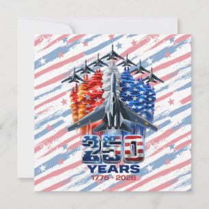 Cartes Pour Fêtes Annuelles Fête patriotique du 250e anniversaire du 4 juillet