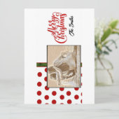 Cartes Pour Fêtes Annuelles Fêtes de Noël (Debout devant)