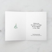 Cartes Pour Fêtes Annuelles Fêtes de Noël Joyeuses Couleurs modernes (Intérieur)