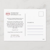 Cartes Pour Fêtes Annuelles Feu d'artifice de serpent 2025 Nouvel An chinois r (Dos)