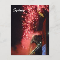 feu d'artifice de sydney rouge