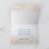 Cartes Pour Fêtes Annuelles Feu d'artifice du Nouvel An 2026 Joyeux Noël (Intérieur)