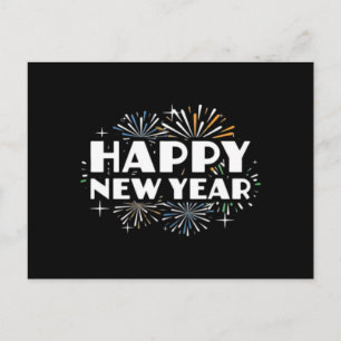 Cartes Pour Fêtes Annuelles Feu d'artifice du Nouvel An drôle du Nouvel An NYE