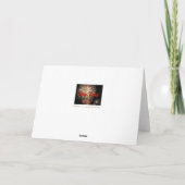 Cartes Pour Fêtes Annuelles Feu d'artifice rouge Bonne année 2022 Salutation (Dos)